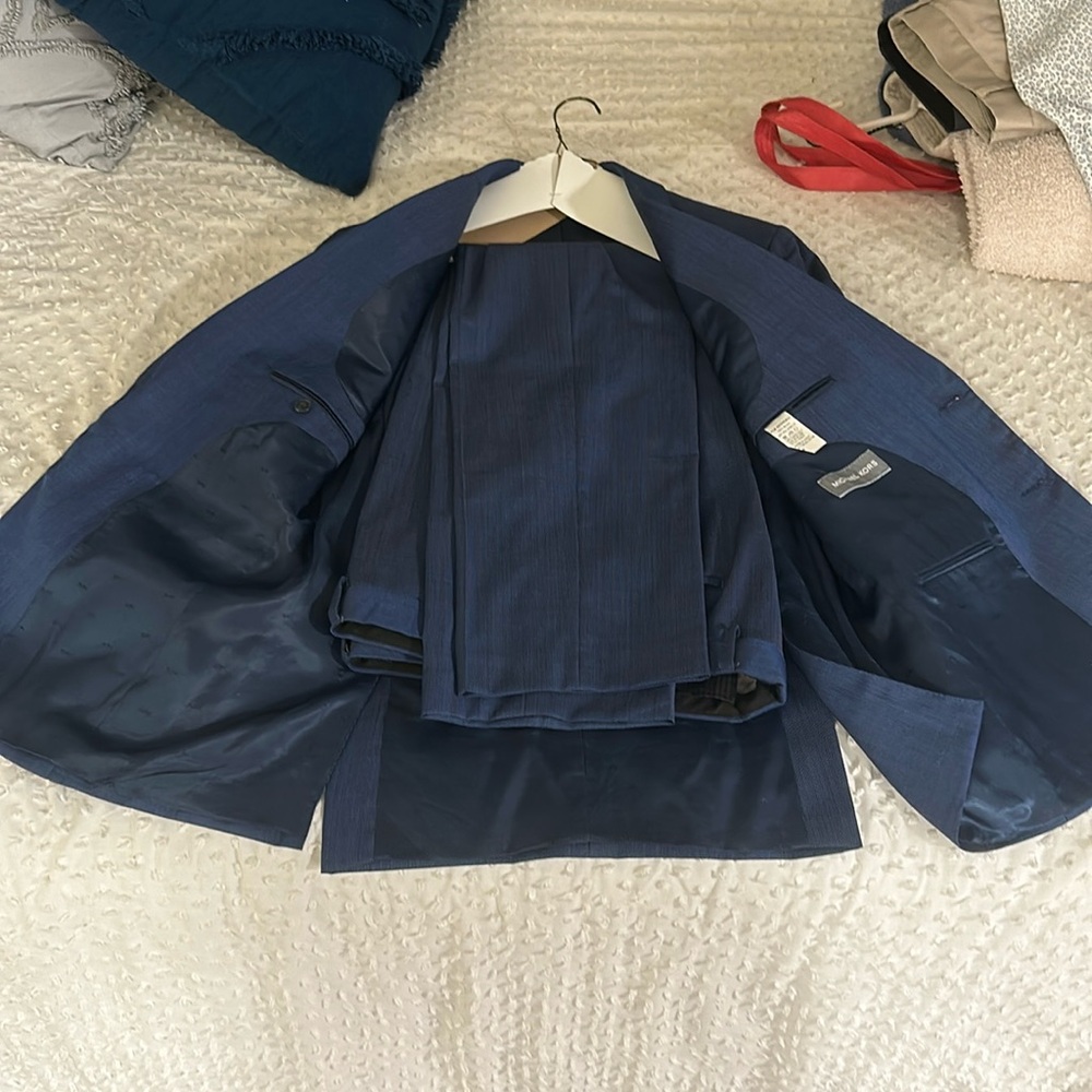 Michael Khors Royal Blue Suit